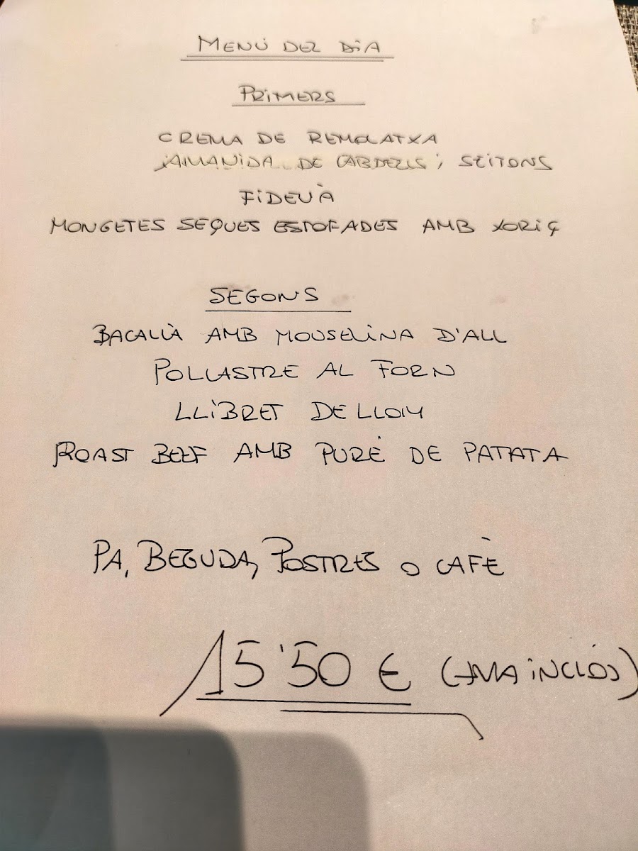 Menu Ca La Tona-7